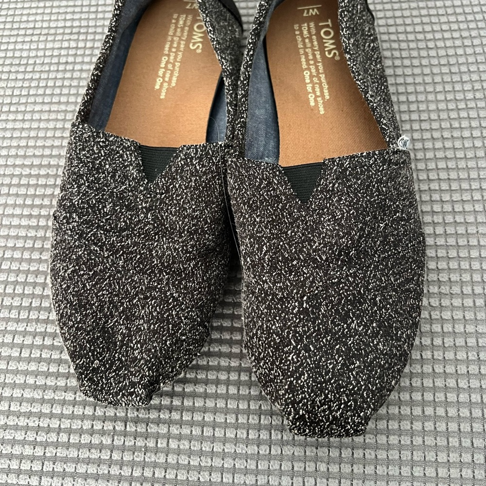 TOMS CLASSIC ALPARGATAS Slip-on CANVAS SHOES Womens| size 7